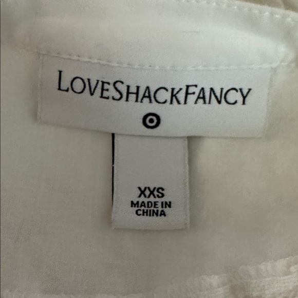 LoveShackFancy x Target Penelope White Double Ruffle
Tiered Dress XXS XS Bridal - Picture 9 of 10